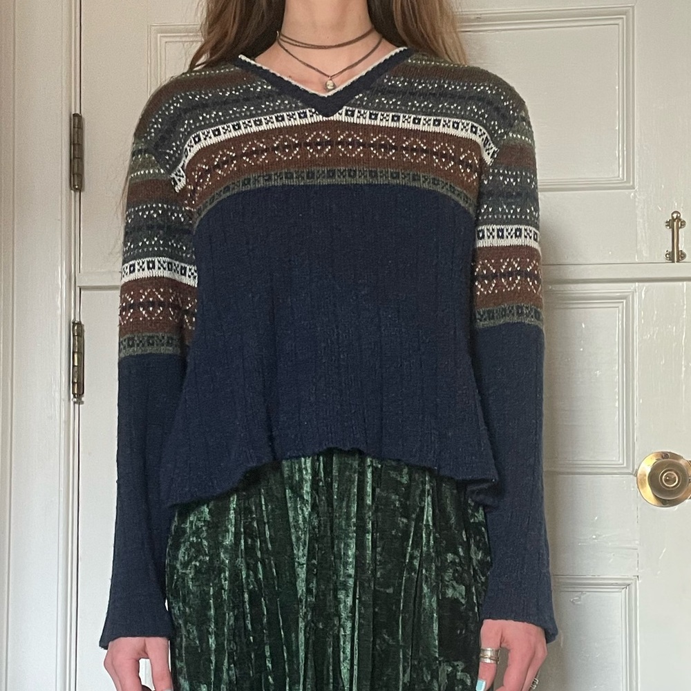 Vintage Fair Isle Sweater